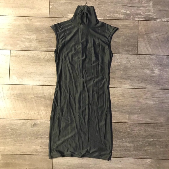 ACNE Silver Spandex Minidress - Picture 3 of 9